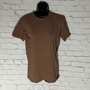 Classic Brown Men's Short Sleeve Tee